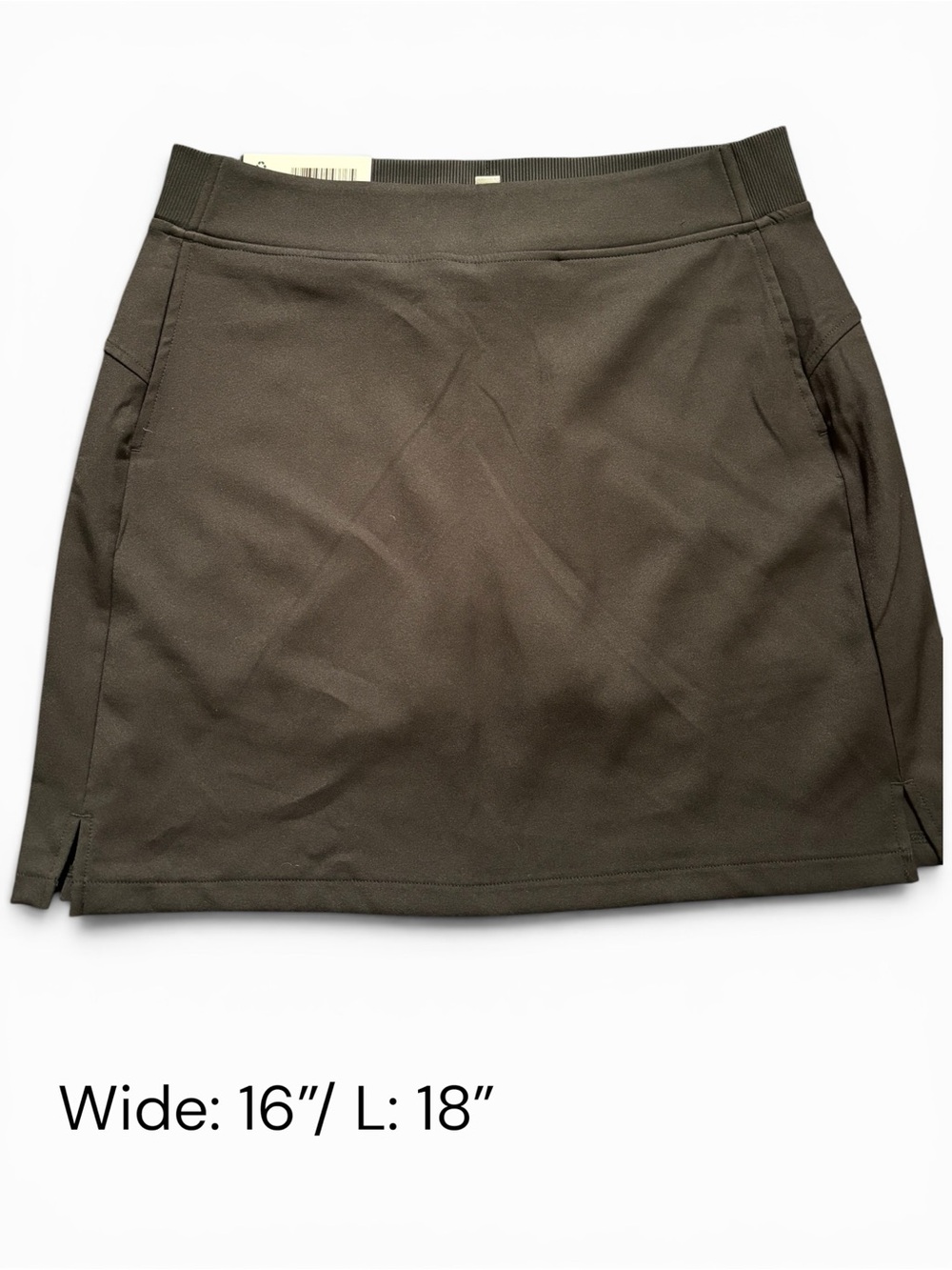 32° COOL Black Active Skort - Medium